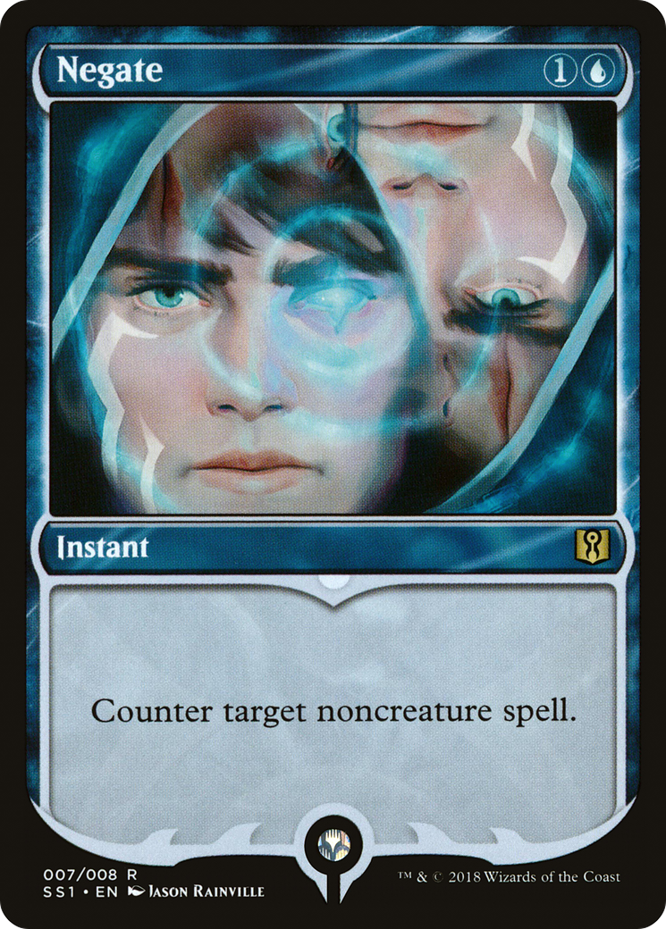 Negate (SS1-007) [Signature Spellbook: Jace] Foil