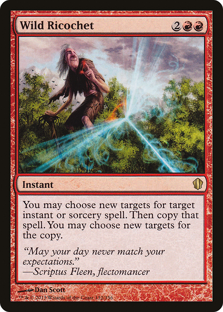 Wild Ricochet (C13-132) [Commander 2013]