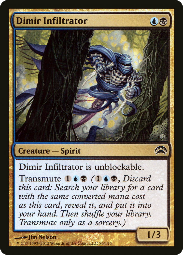 Dimir Infiltrator (PC2-086) [Planechase 2012] Foil