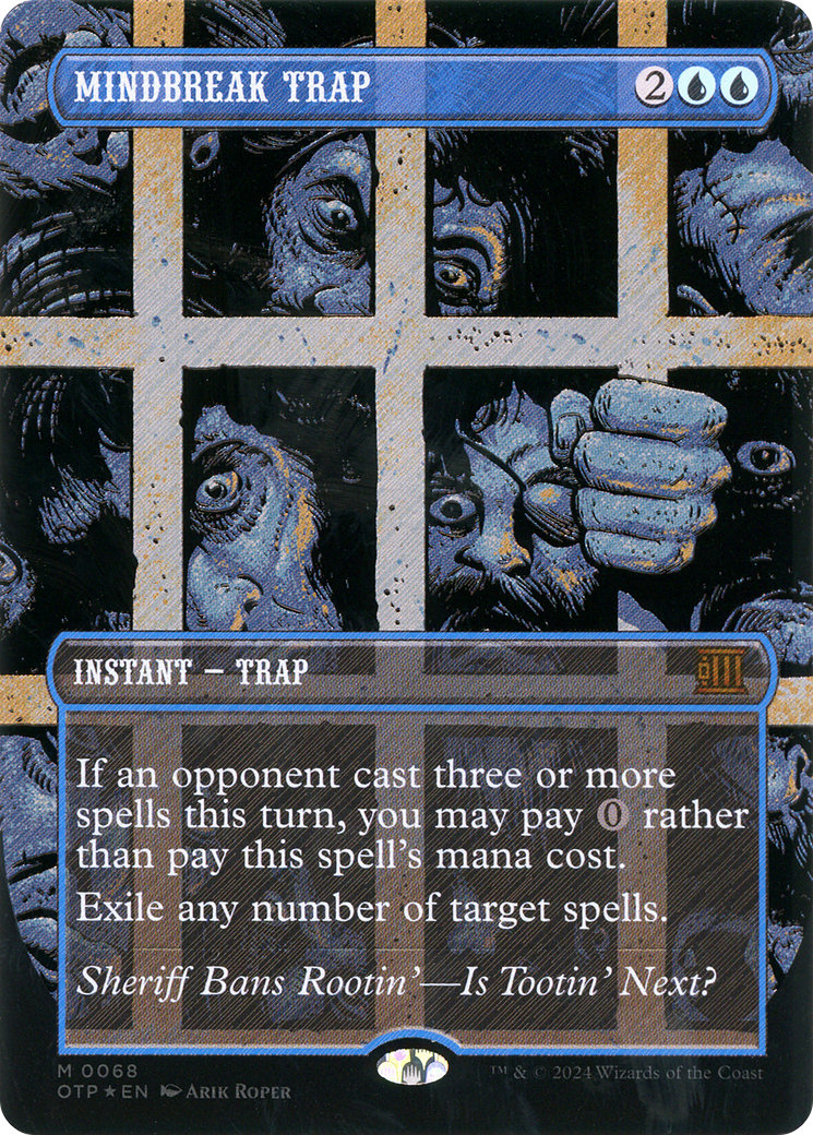 Mindbreak Trap (OTP-068) [Breaking News] (Borderless) Foil