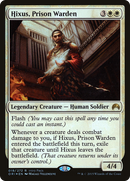 Hixus, Prison Warden (UMP-019) [Magic Origins Promos] Foil