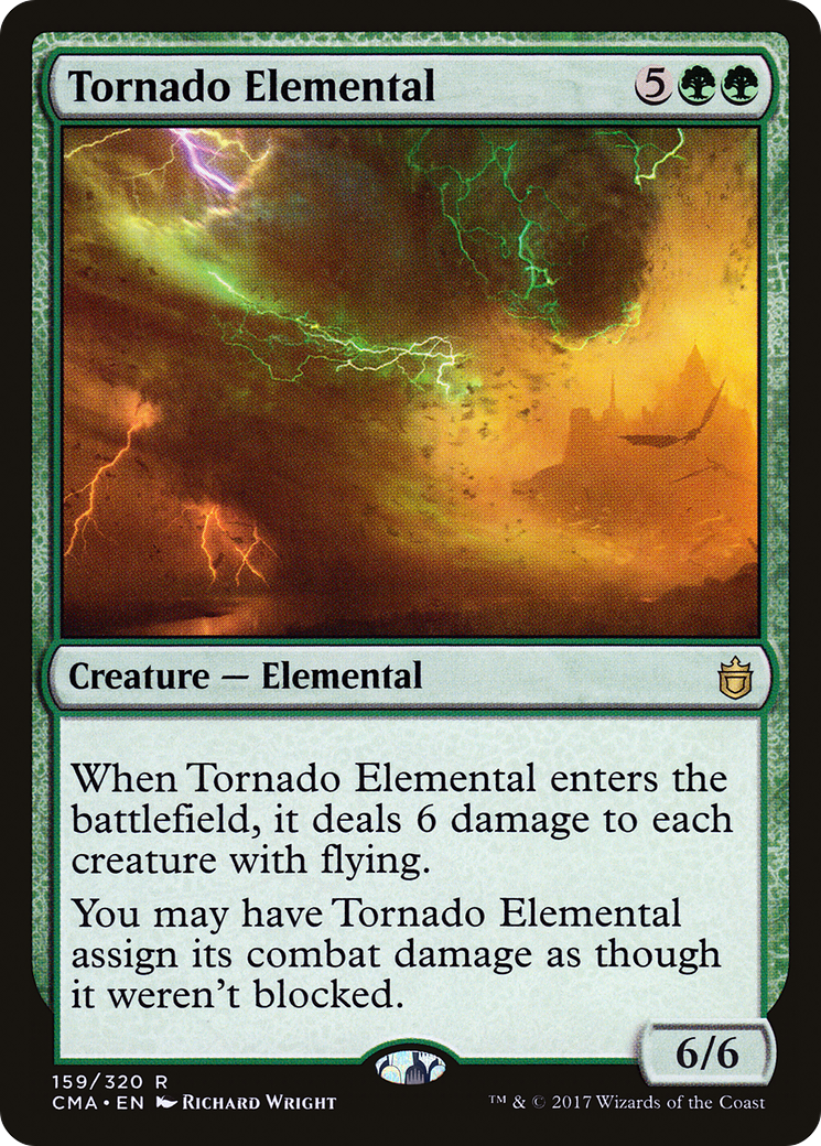 Tornado Elemental (CMA-159) [Commander Anthology]