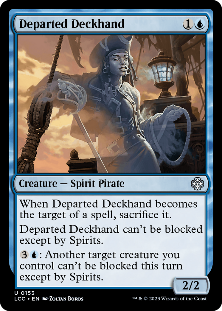 Departed Deckhand (LCC-153) [The Lost Caverns of Ixalan Commander]
