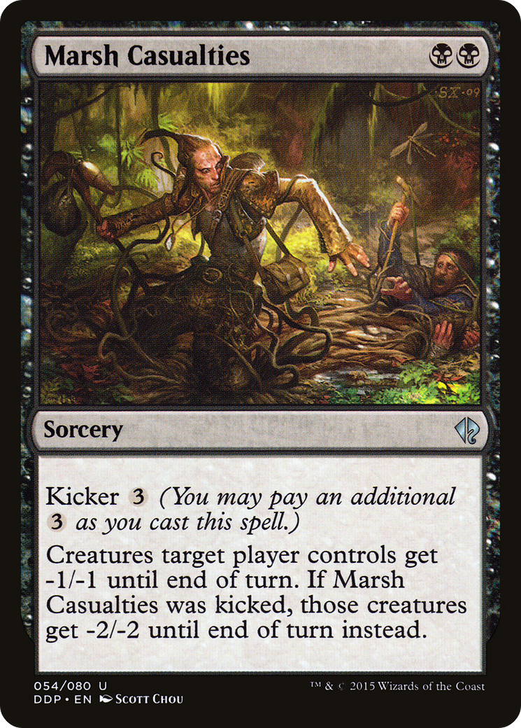 Marsh Casualties (DDP-054) [Duel Decks: Zendikar vs. Eldrazi]