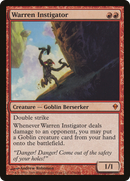 Warren Instigator (ZEN-154) [Zendikar]