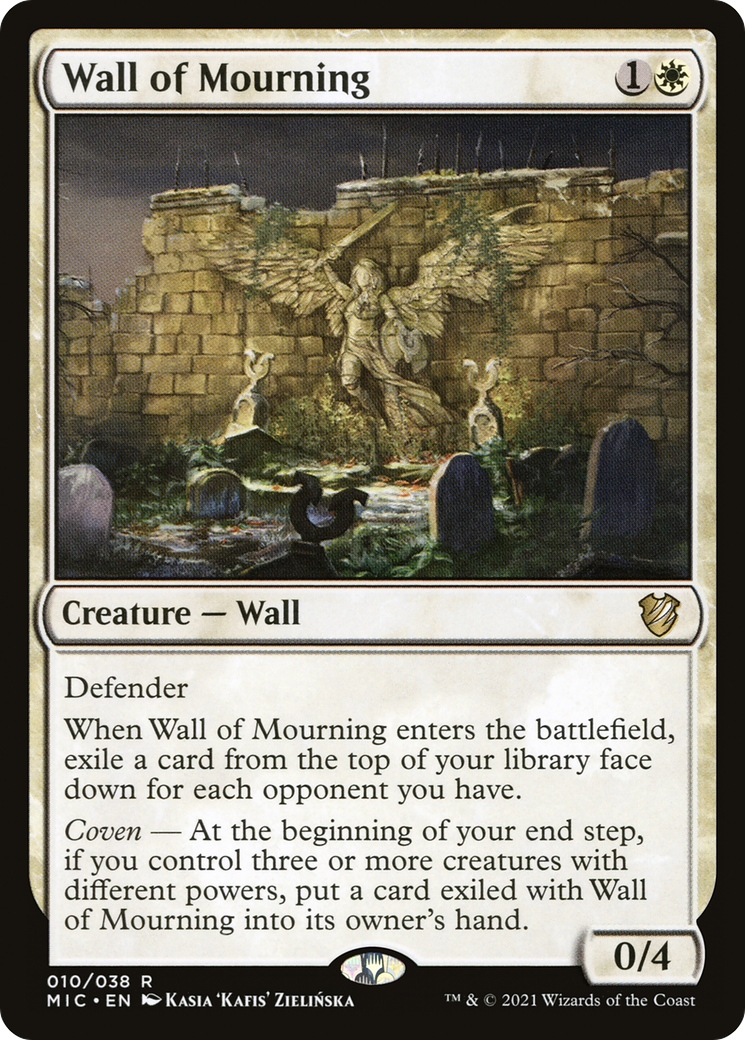 Wall of Mourning (MIC-010) [Midnight Hunt Commander]