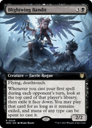 Blightwing Bandit (WOC-049) [Wilds of Eldraine Commander]: (Extended Art)