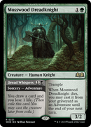 Mosswood Dreadknight // Dread Whispers (WOE-231) [Wilds of Eldraine] Foil