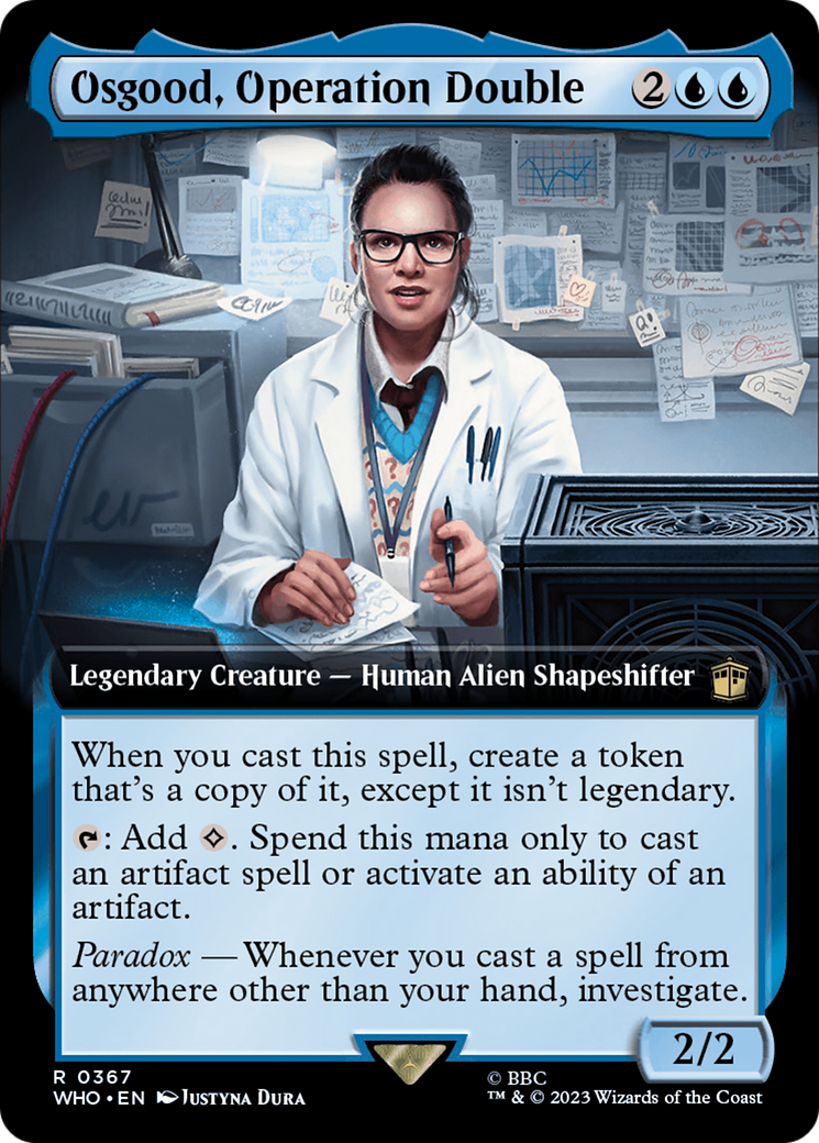 Osgood, Operation Double (WHO-367) [Doctor Who]: (Extended Art) Foil