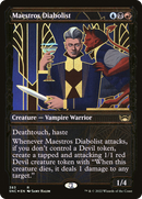 Maestros Diabolist (SNC-383) [Streets of New Capenna]: (Showcase) Foil