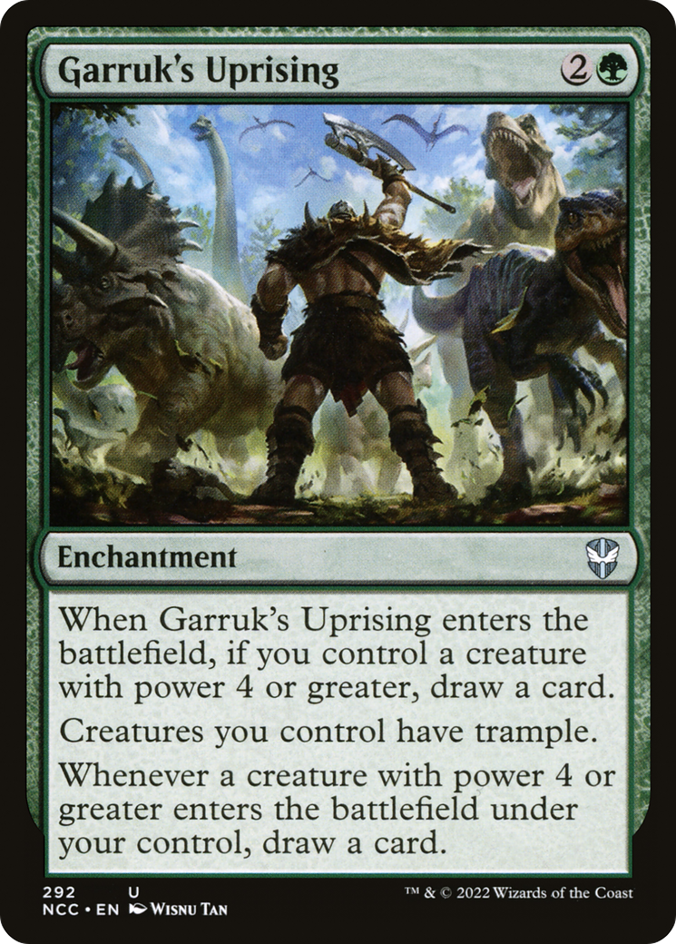 Garruk's Uprising (NCC-292) [New Capenna Commander]