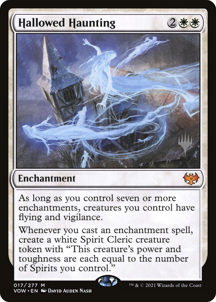 Hallowed Haunting (PPBRO-017) [Promo Pack: Innistrad: Crimson Vow Promos]