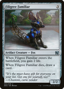 Filigree Familiar (DDU-053) [Duel Decks: Elves vs. Inventors]