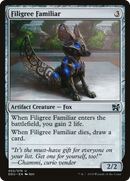 Filigree Familiar (DDU-053) [Duel Decks: Elves vs. Inventors]