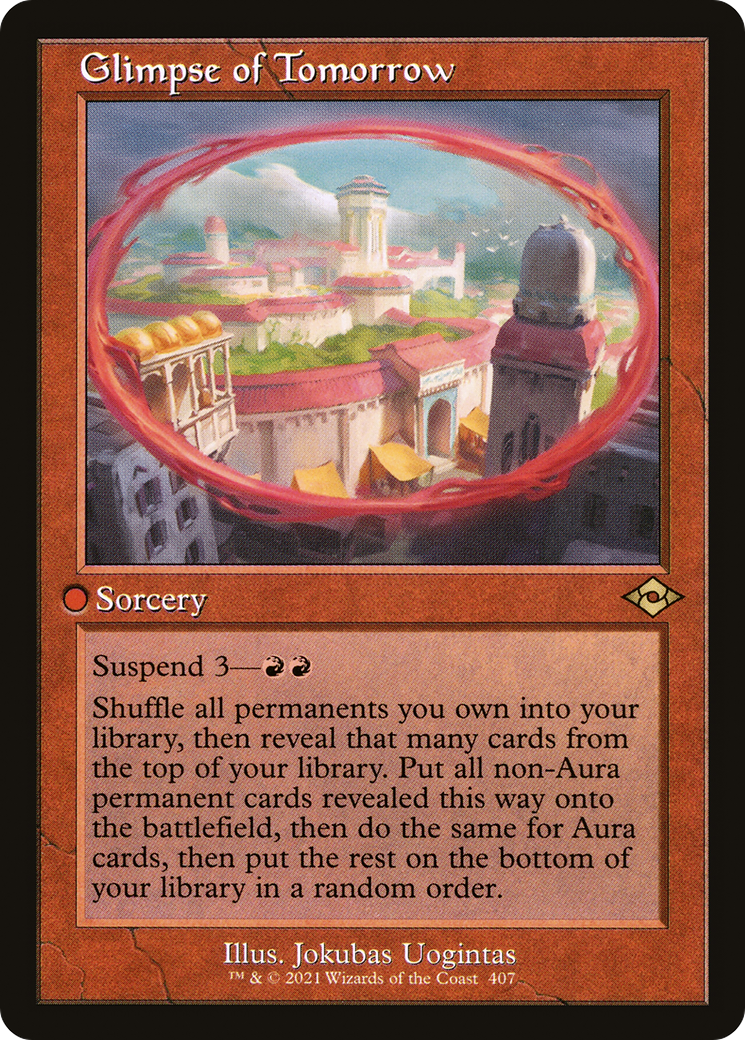 Glimpse of Tomorrow (MH2-407) [Modern Horizons 2] Foil