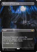 Shattered Sanctum (Borderless) (VOW-283) (Borderless) [Innistrad: Crimson Vow]
