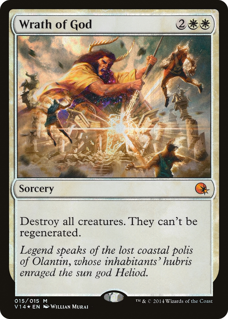Wrath of God (V14-015) [From the Vault: Annihilation] Foil
