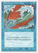 Blue Elemental Blast (4ED-063) [Fourth Edition]
