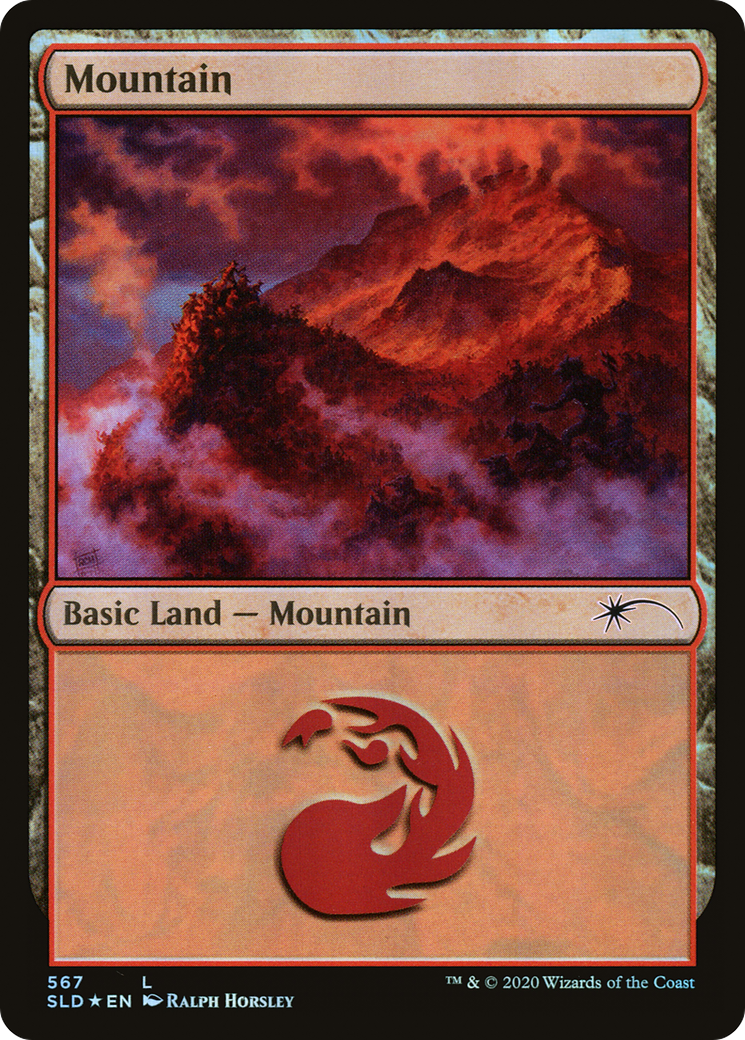 Mountain (SLD-567) [Secret Lair Drop] Foil
