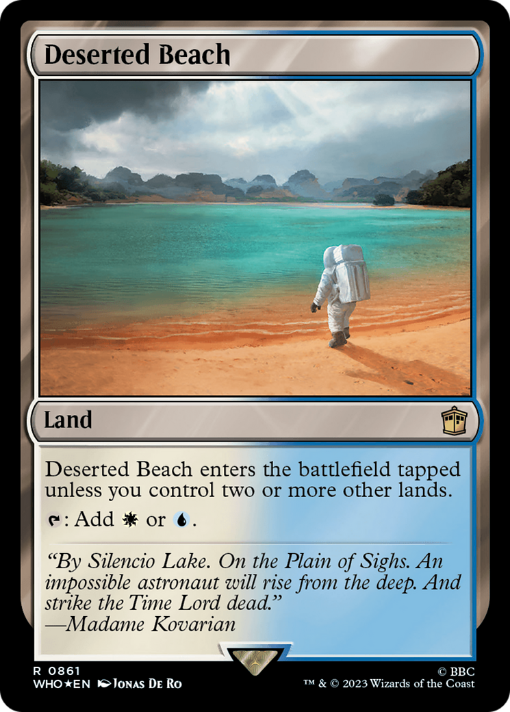 Deserted Beach (WHO-861) [Doctor Who] Foil