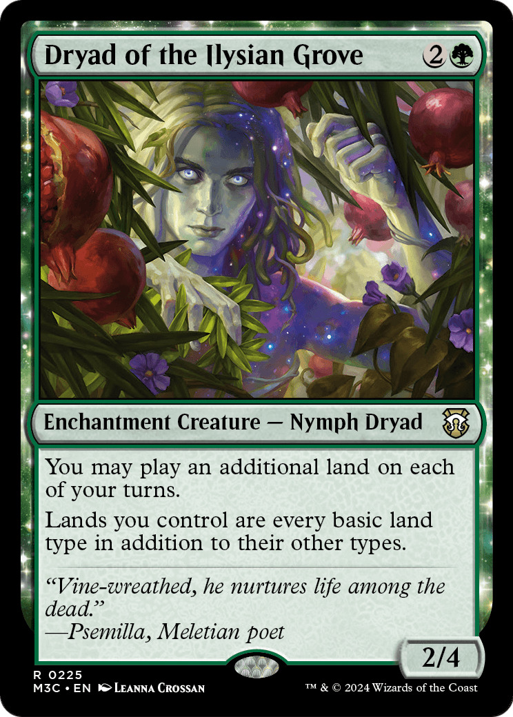 Dryad of the Ilysian Grove (M3C-225) [Modern Horizons 3 Commander]