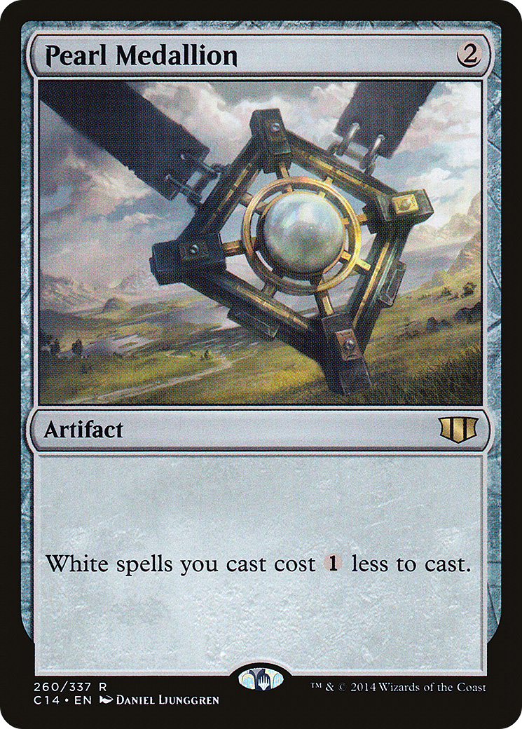 Pearl Medallion (C14-260) [Commander 2014]