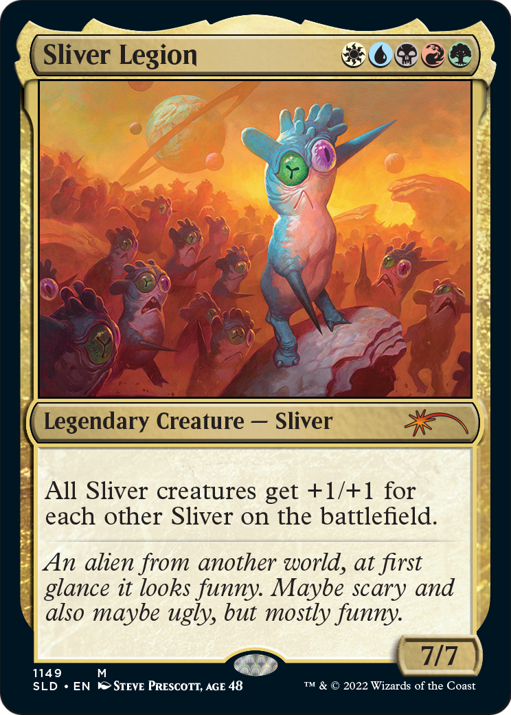 Sliver Legion (SLD-1149) [Secret Lair Drop]