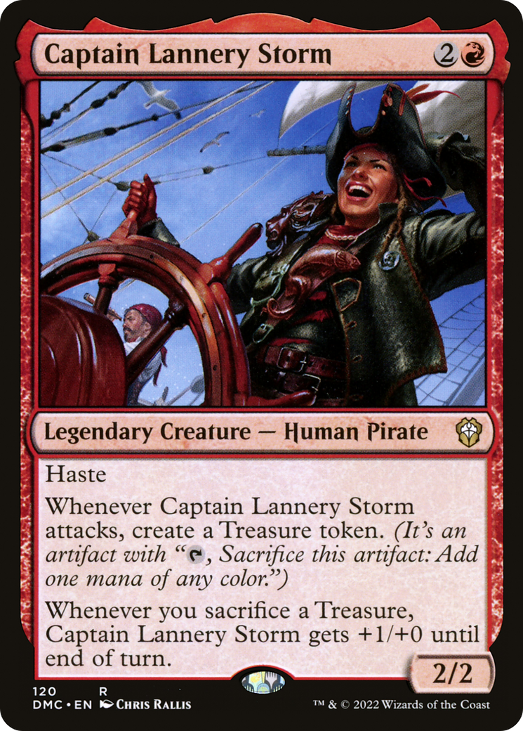 Captain Lannery Storm (DMC-120) [Dominaria United Commander]