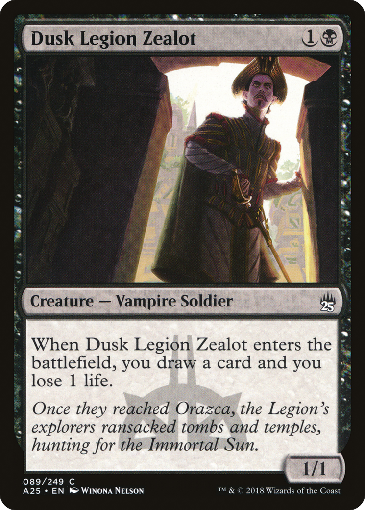 Dusk Legion Zealot (A25-089) [Masters 25]