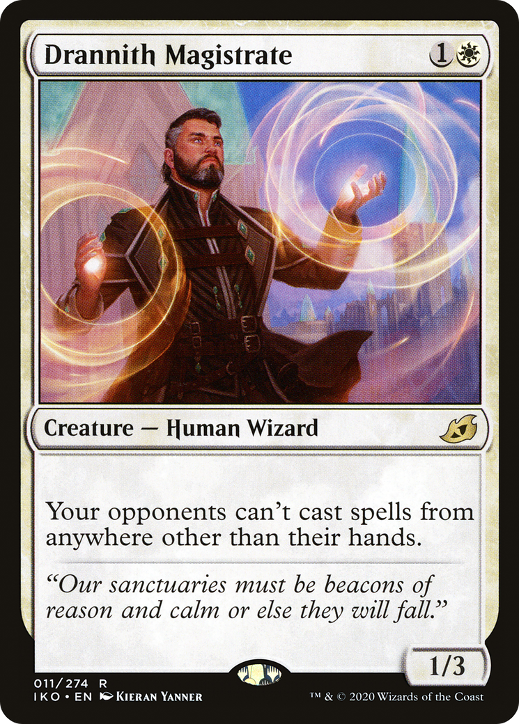 Drannith Magistrate (IKO-011) [Ikoria: Lair of Behemoths]