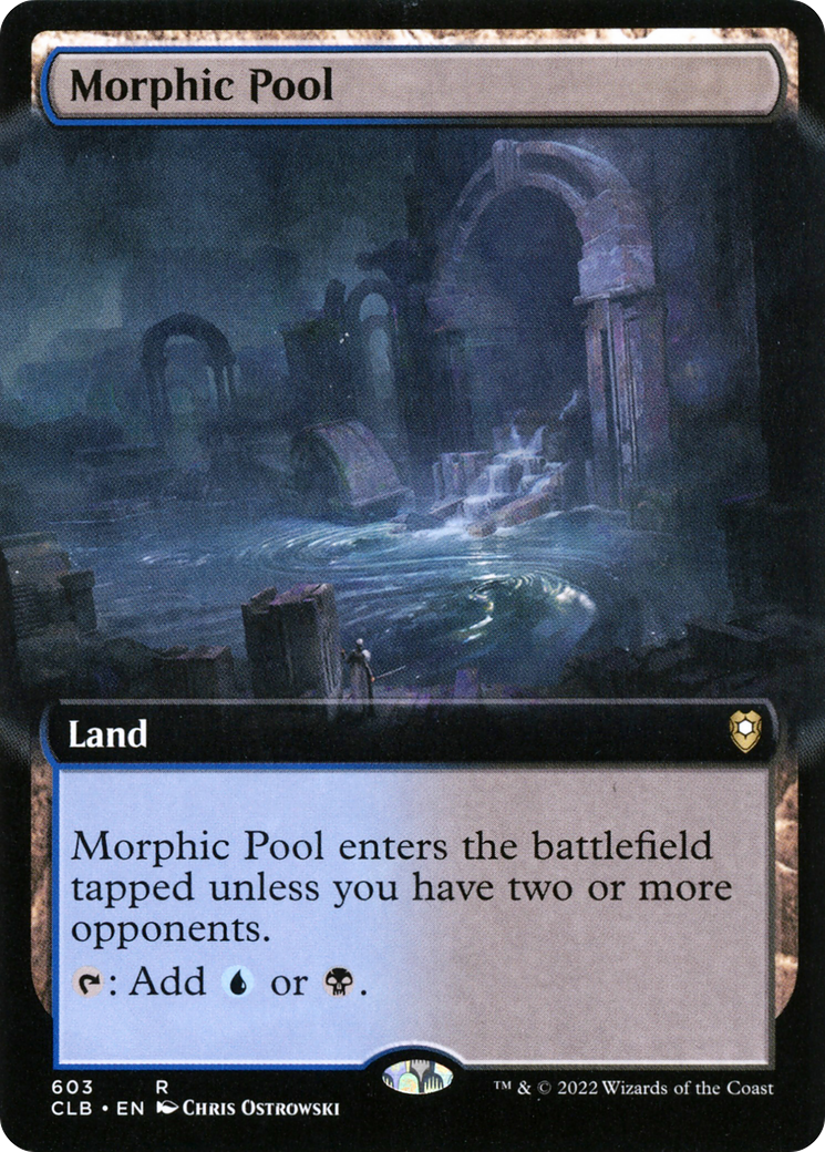Morphic Pool (Extended Art) (CLB-603) [Commander Legends: Battle for Baldur's Gate]