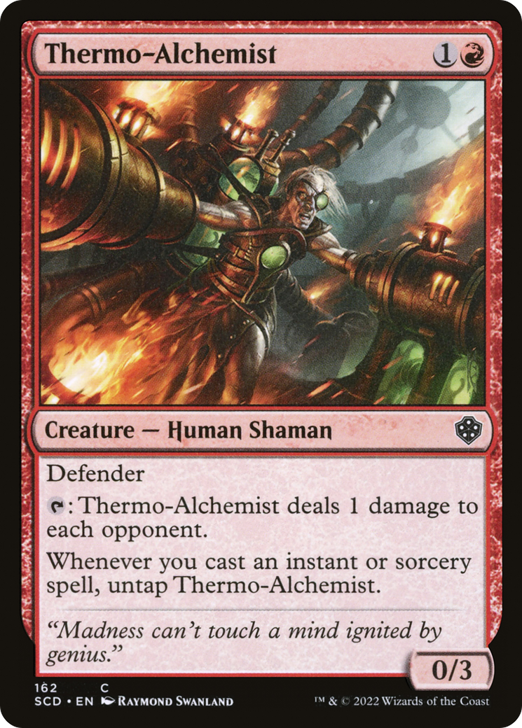 Thermo-Alchemist (SCD-162) [Starter Commander Decks]