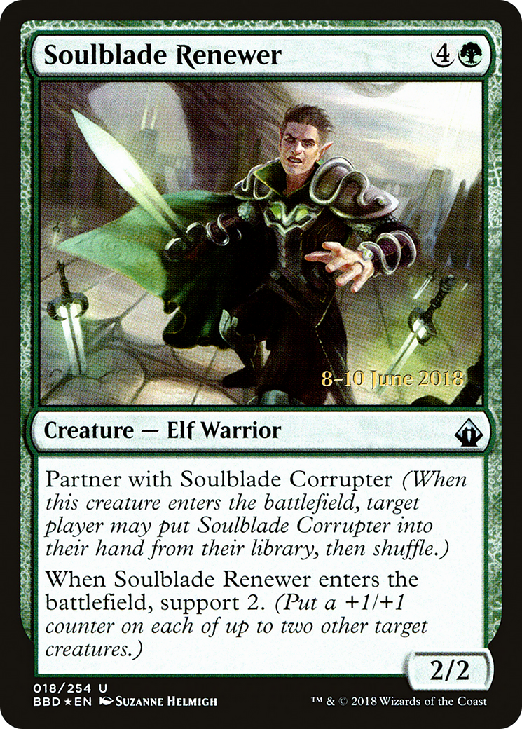 Soulblade Renewer (LARP-18S) [Battlebond Promos] Foil
