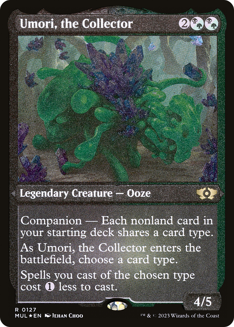 Umori, the Collector (Foil Etched) (MUL-127) [Multiverse Legends] Foil