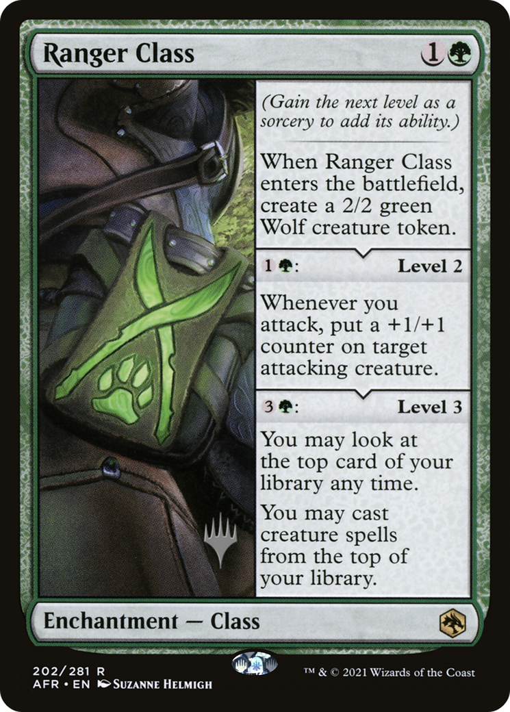 Ranger Class (PPAFR-202P) [Promo Pack: Adventures in the Forgotten Realms Promos]