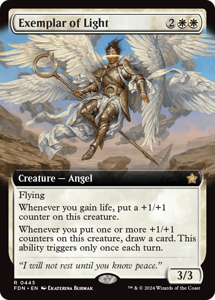 Exemplar of Light (FDN-445) [Foundations]: (Extended Art) Foil