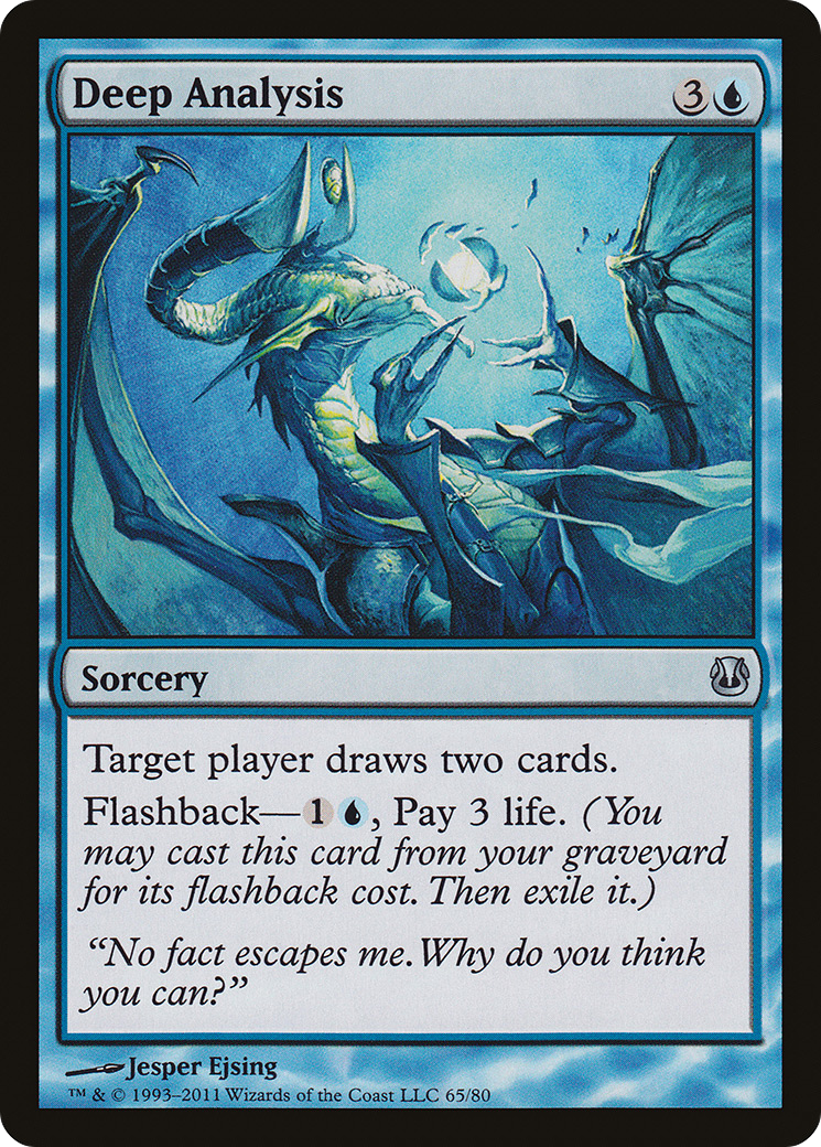 Deep Analysis (DDH-065) [Duel Decks: Ajani vs. Nicol Bolas]