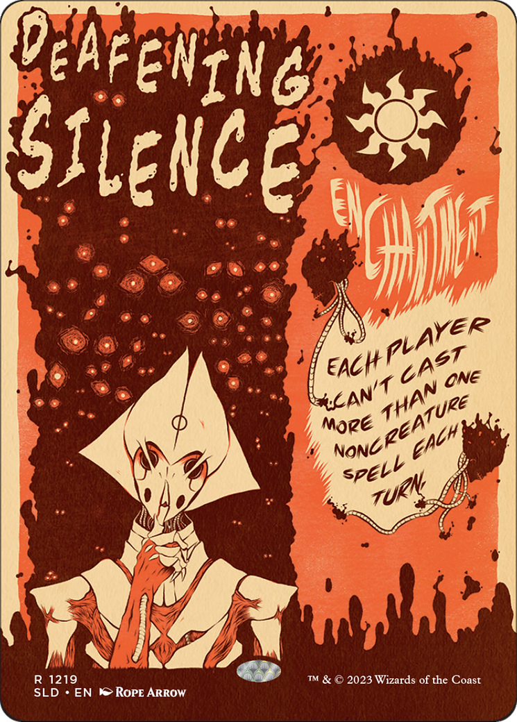 Deafening Silence (SLD-1219) [Secret Lair Drop] (Borderless)