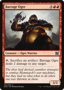 Barrage Ogre (DDU-044) [Duel Decks: Elves vs. Inventors]