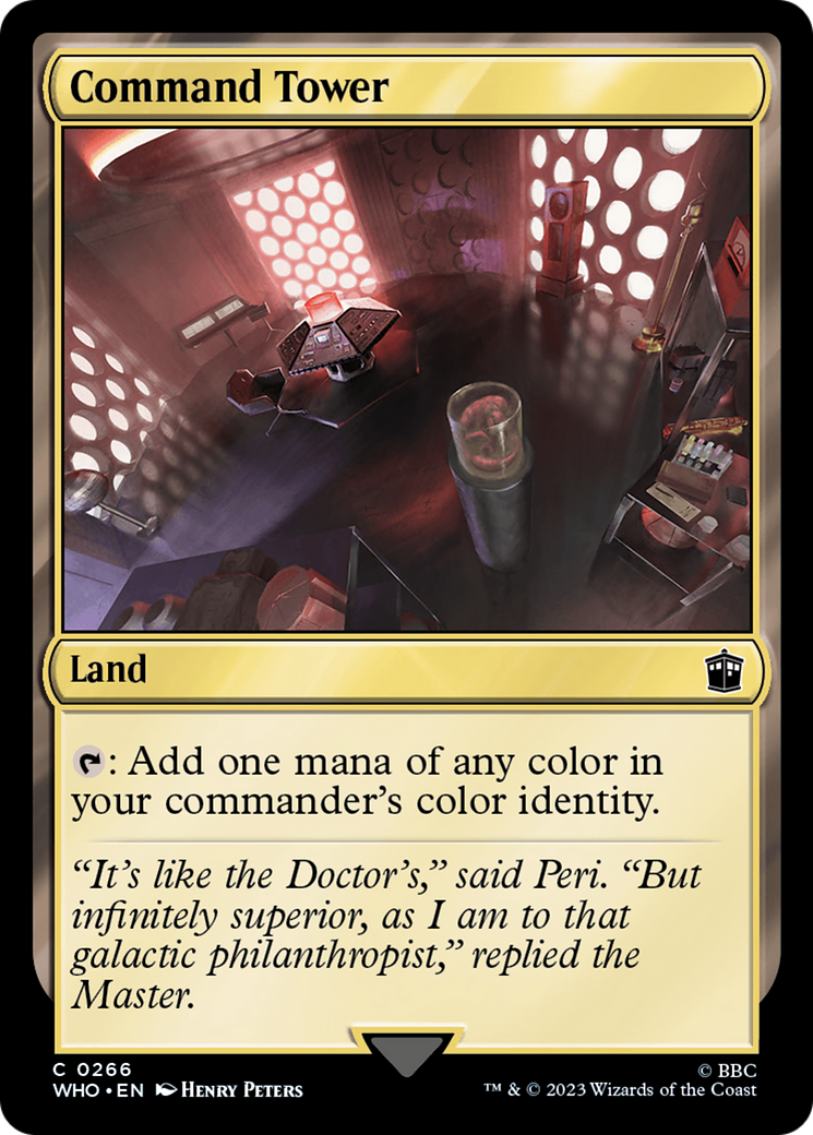 Command Tower (WHO-266) [Doctor Who]