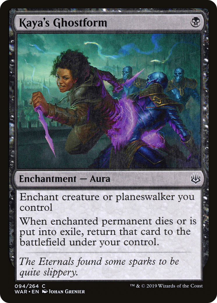 Kaya's Ghostform (WAR-094) [War of the Spark]