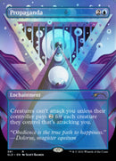 Propaganda // Propaganda (SLD-381) [Secret Lair Drop] (Borderless) Foil