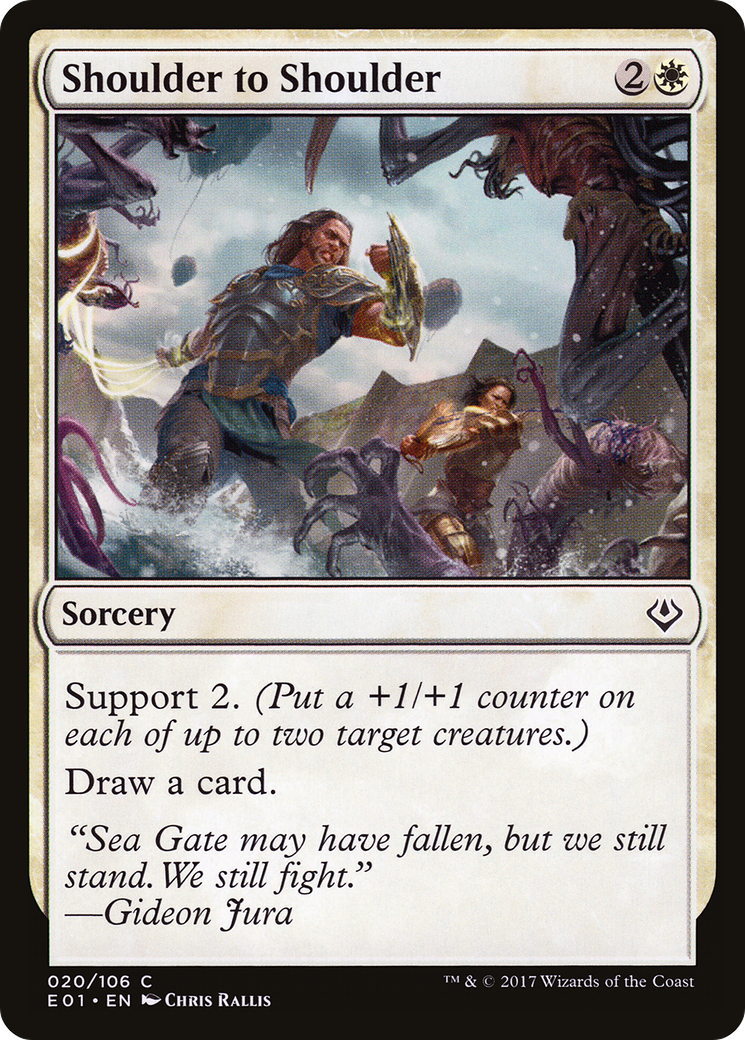 Shoulder to Shoulder (AC2-020) [Archenemy: Nicol Bolas]