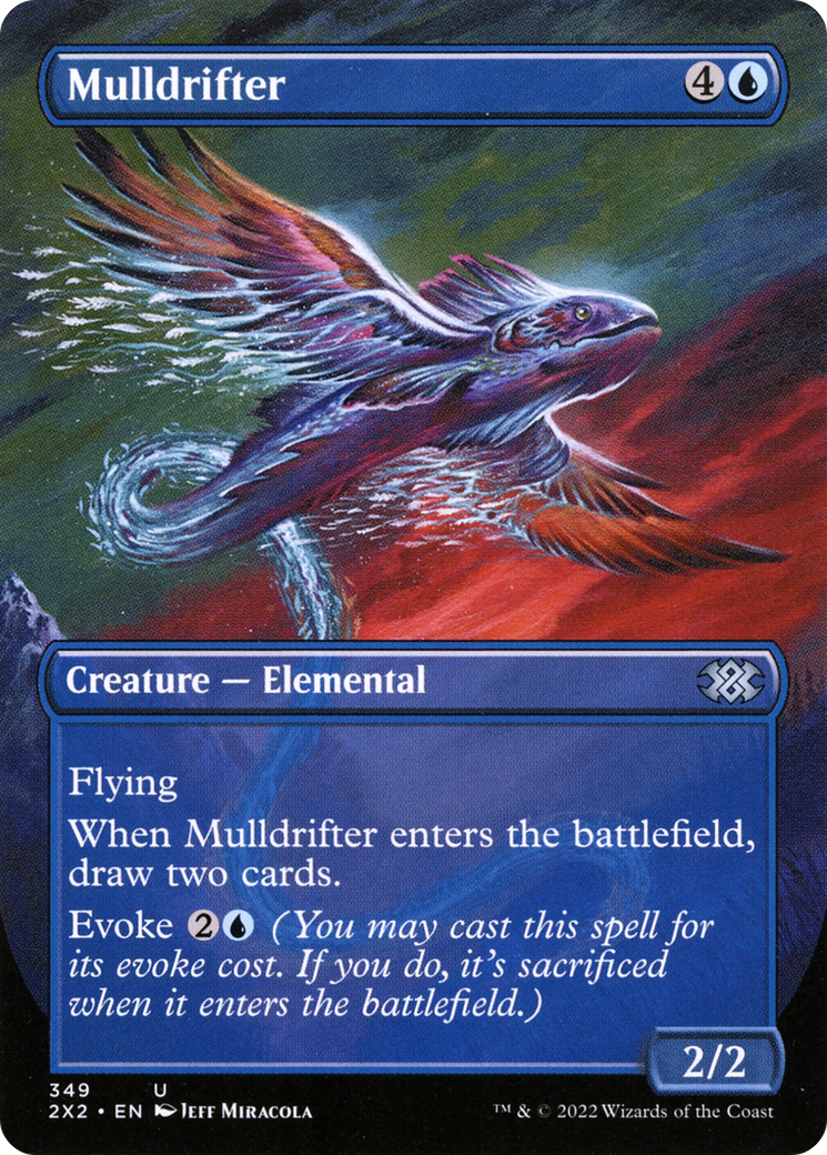 Mulldrifter (Borderless) (2X2-349) [Double Masters 2022]