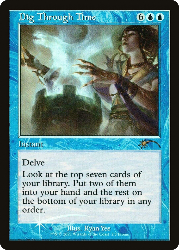 Dig Through Time (Retro Frame) (WPN-002) [Love Your LGS 2021] Foil