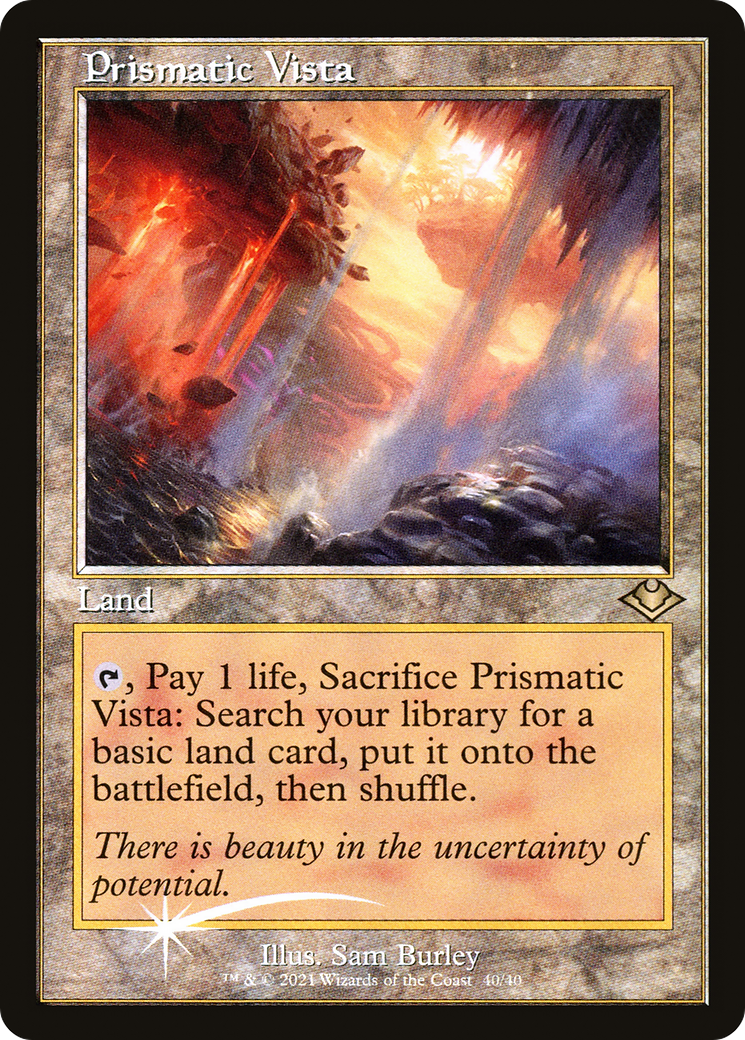 Prismatic Vista (MH1-040) [Modern Horizons 1 Timeshifts] Foil