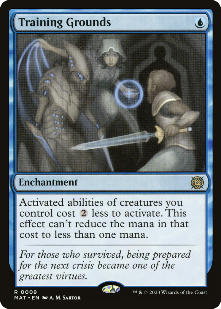 Training Grounds (MAT-009) [March of the Machine: The Aftermath] Foil