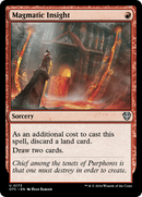 Magmatic Insight (OTC-173) [Outlaws of Thunder Junction Commander]