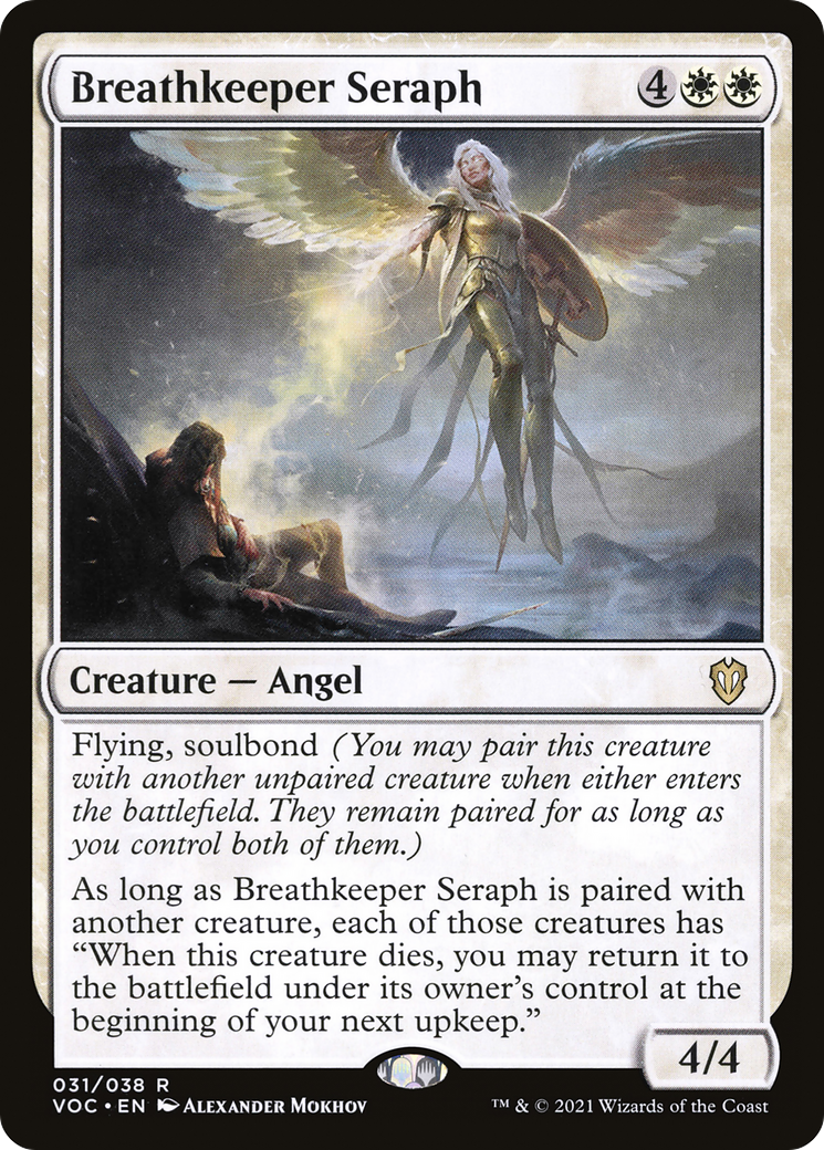 Breathkeeper Seraph (VOC-031) [Crimson Vow Commander]