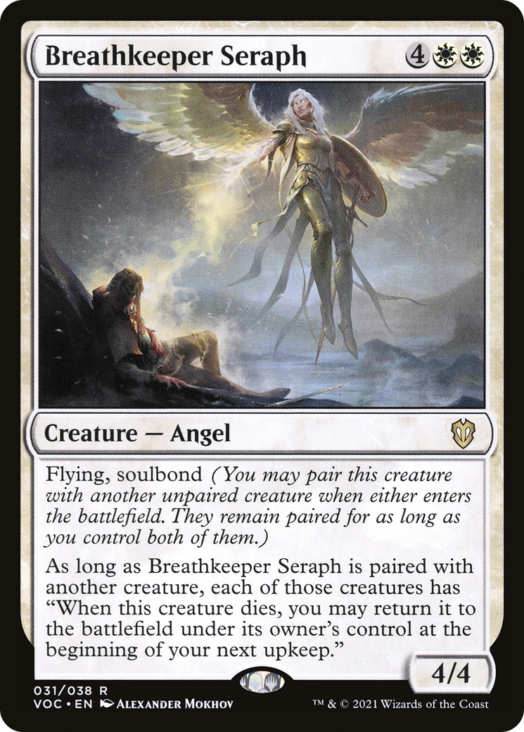 Breathkeeper Seraph (VOC-031) [Crimson Vow Commander]